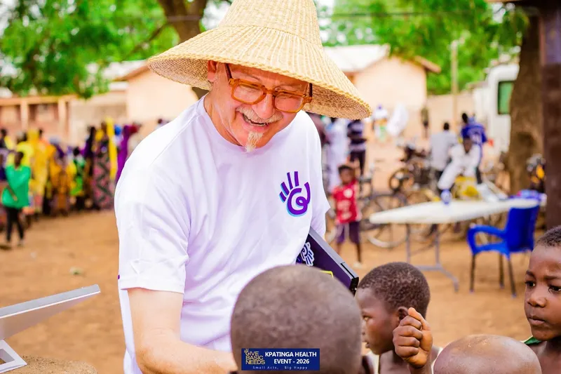 Give Basic Needs Happy Travel trip in Ghana