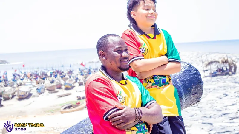 Give Basic Needs Happy Travel trip in Ghana