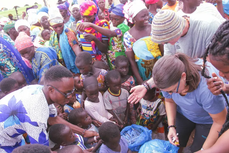 Give Basic Needs Happy Travel trip in Ghana