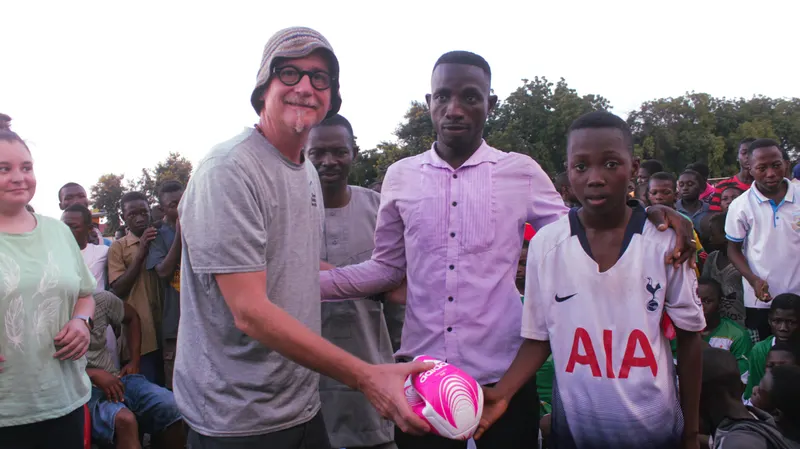 Give Basic Needs Happy Travel trip in Ghana