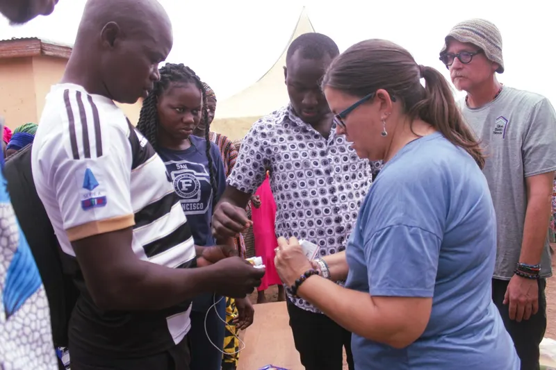Give Basic Needs Happy Travel trip in Ghana