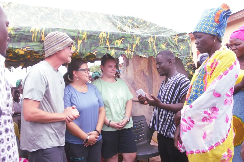 Give Basic Needs Happy Travel trip in Ghana