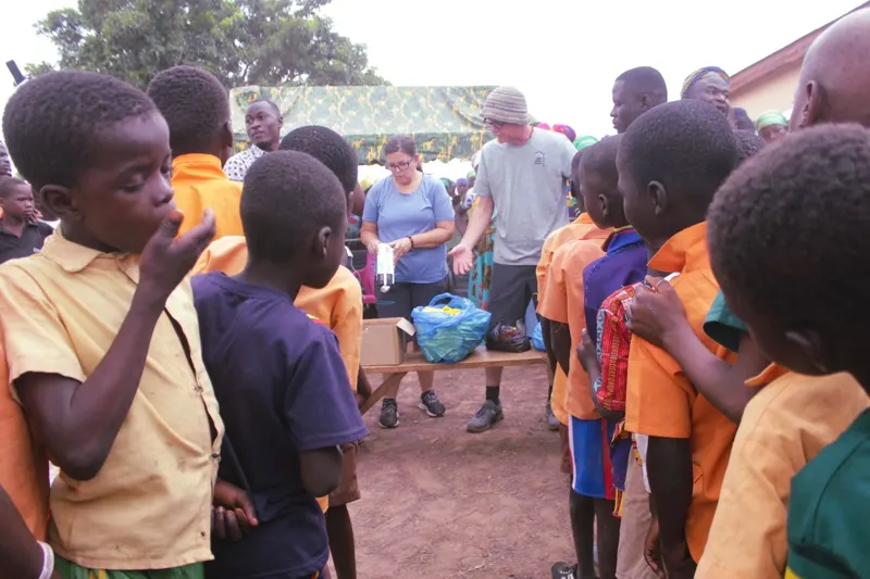 Give Basic Needs Happy Travel trip in Ghana